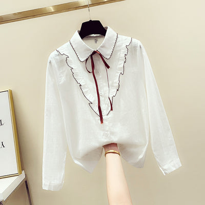 Blusa Chiffon Estilo Japonés - Rejuvenecedora y Versátil - Image 5