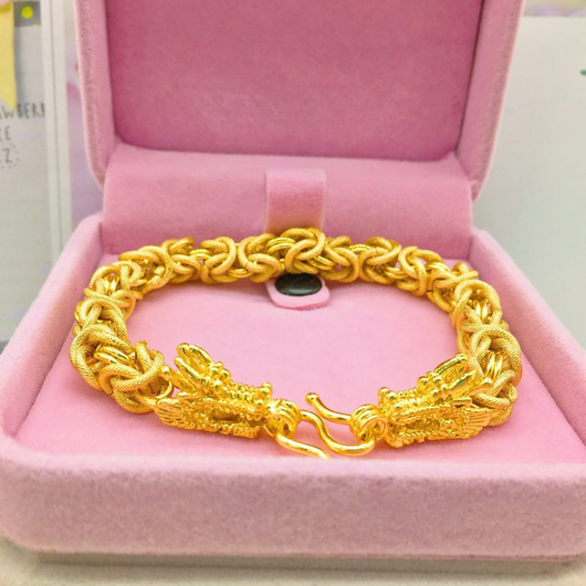 Pulsera para Hombre Bañada en Oro de 24K - Joyería Masculina de Lujo - Image 4