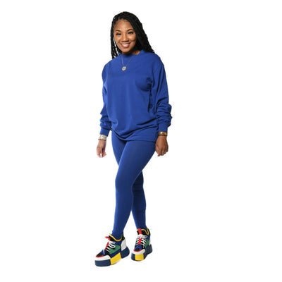 Conjunto Deportivo de Sudadera y Pantalón Liso de Manga Larga - Image 18