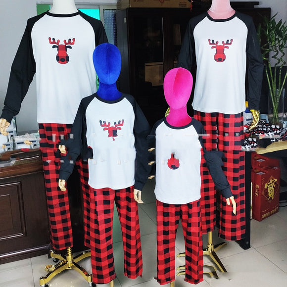Pijamas Navideños a Juego para Padres e Hijos