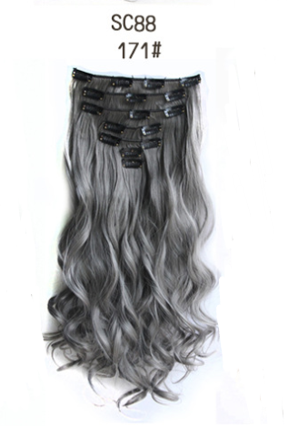 Extensiones de Cabello con Clip de Fibra Térmica - Volumen Instantáneo - Image 5