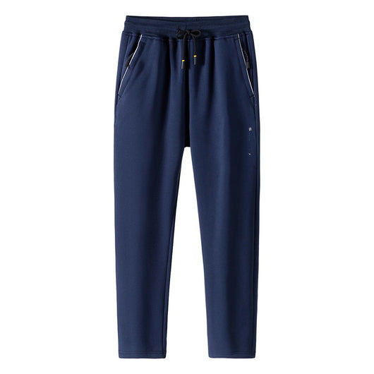Pantalones Casuales Holgados de Algodón Puro para Hombre Talla Grande - Image 10