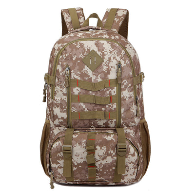Mochila de montaña táctica con camuflaje para expediciones - Image 8