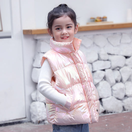 Chaleco Acolchado de Algodón para Niños - Abrigo Otoño Invierno - Image 13