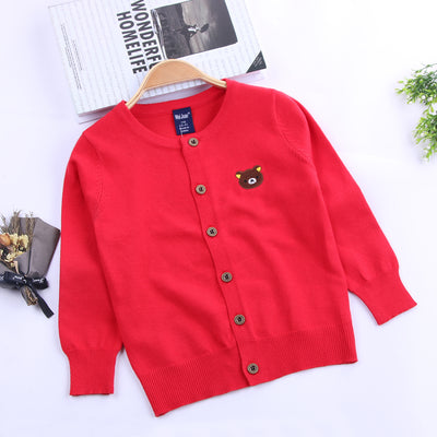 Cardigan Tejido Clásico para Niños - Chaqueta Ligera y Versátil