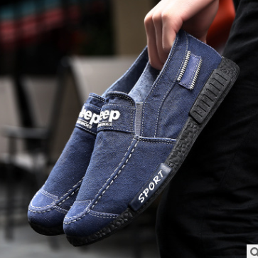 Zapatos de Lona Tradicionales Chinos para Hombre - Suela Blanda y Cómoda - Image 3