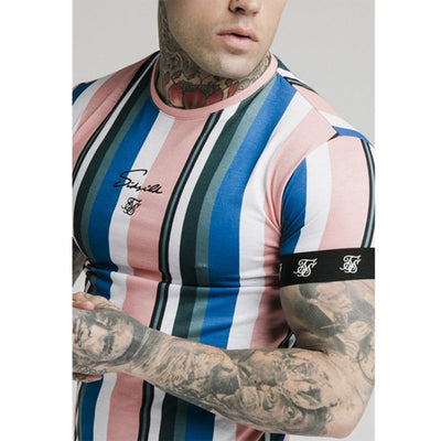 Playera Deportiva de Rayas para Hombre - Image 8