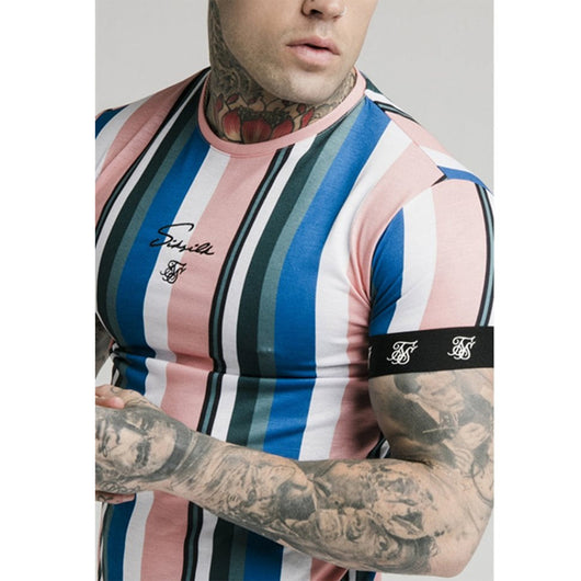 Playera Deportiva de Rayas para Hombre - Image 8