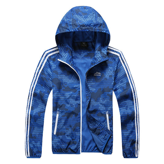 Chaqueta Deportiva Ligera Protección Solar UV - Transpirable e Impermeable para Hombre - Image 2