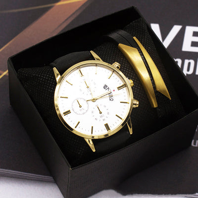 Reloj Ejecutivo Dos Piezas con Calendario para Hombre - Image 9