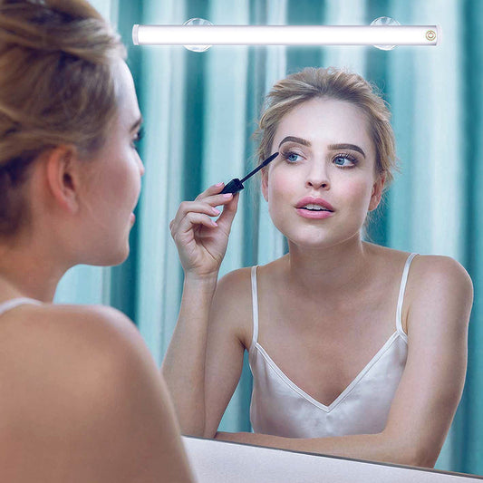 Lámpara LED de Relleno USB Recargable con Ventosa para Baño y Maquillaje - Image 2