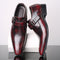 Zapatos de Cuero Ingleses Puntiagudos para Hombre