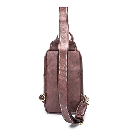 Bolsa Bandolera Retro para Hombre - Compatible con iPad y Apple - Image 2
