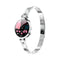AK15 Pulseira Inteligente Feminina Prateada