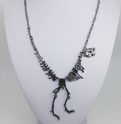 Collar Colgante Dinosaurio Esqueleto Aleación Estilo Personalidad Exagerado - Image 6