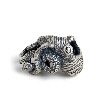 Colgante de Cordón Paracaídas Pulpo en Plata 925 - Image 5