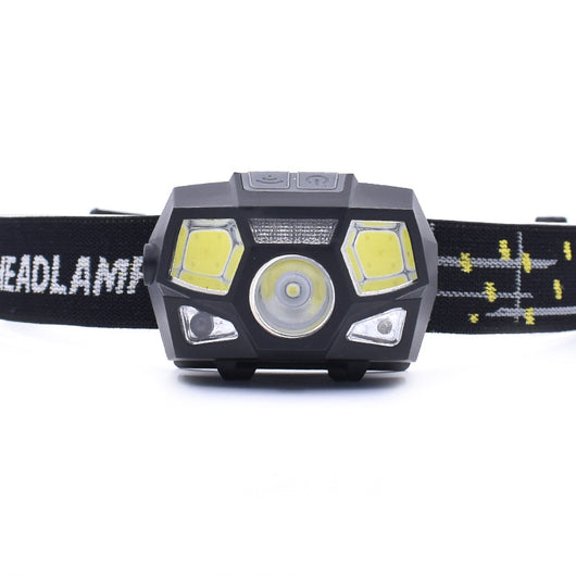Linterna Frontal LED con Sensor de Movimiento para Pesca Nocturna - Image 10