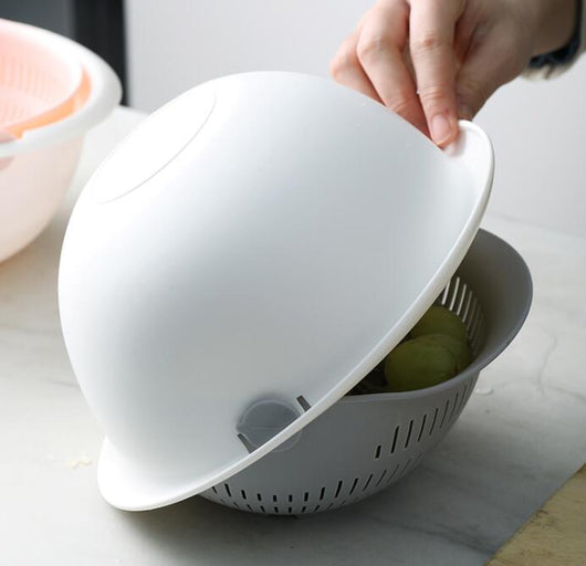 Canasta Dual para Fregadero de Cocina con Drenaje - Image 7