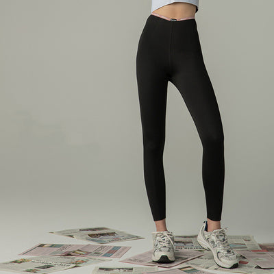 Leggins Yoga Térmicos Sin Marcas con Forro Suave - Negro - Image 10