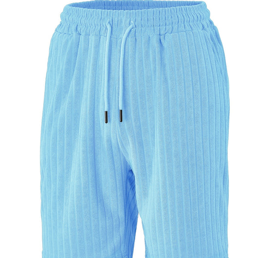 Pantalones Cortos Casuales para Hombre con Tela Jacquard Micro-elástica Transpirable - Image 7