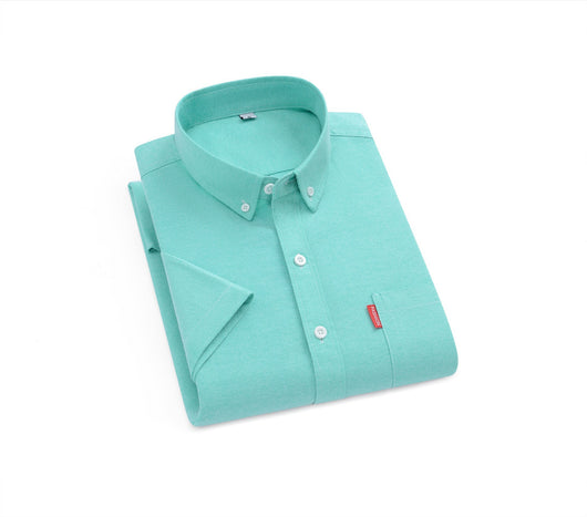 Camisa Oxford Casual de Manga Larga para Hombre - Image 7