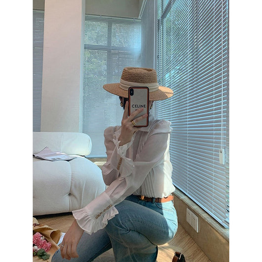 Camisa de Seda Estilo Francés - Image 10