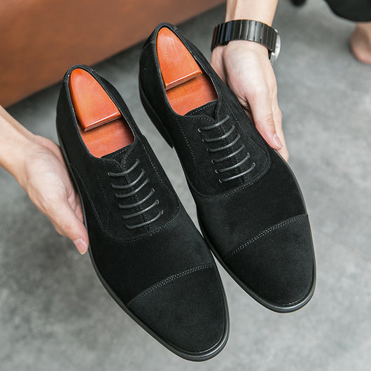 Zapatos de Cuero Business Casual con Acabado Mate - Image 4