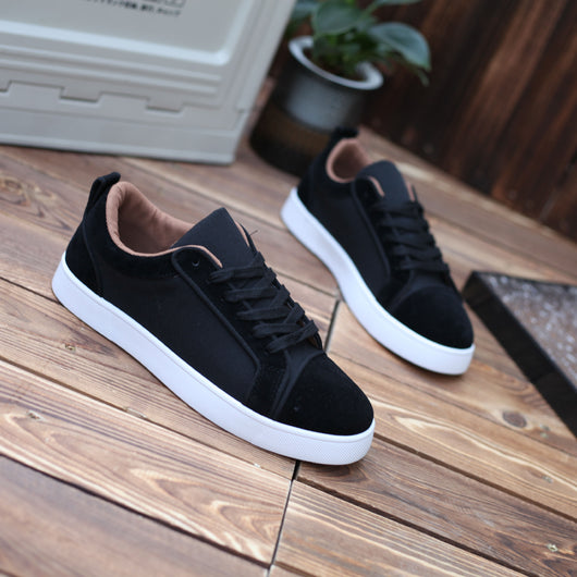 Tenis Deportivos para Hombre Lienzo Rojo Transpirable - Image 13