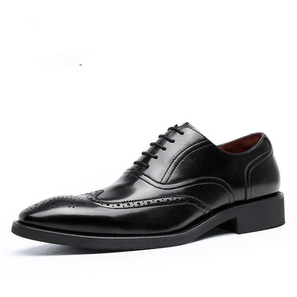 Zapatos Oxford de Cuero para Hombre con Suela de Goma - Image 5