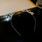 Regular Gold Headband with Moon Flower