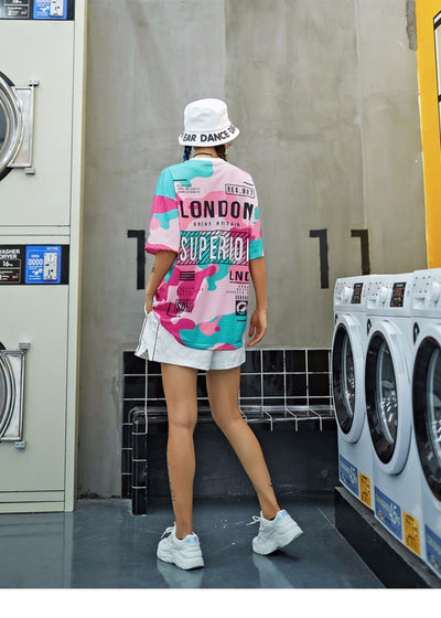 Blusa Holgada de Camuflaje para Mujer en Poliéster - Image 14