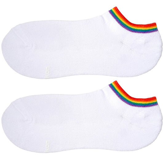 Calcetines Deportivos de Algodón con Diseño Arcoíris para Hombre - Image 12