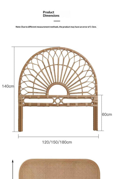 Respaldo de Ratán Natural - Biombo Decorativo para Espacios - Image 16