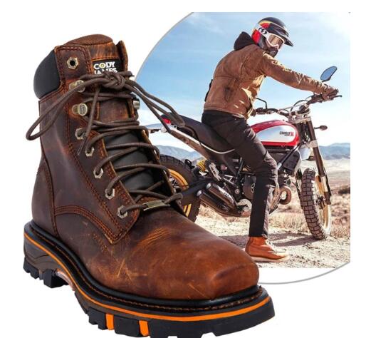 Botas Martin Retro Deportivas con Cordones y Tacón Grueso - Image 2