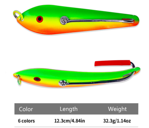 Señuelo Metálico Sumergible para Pesca de Lubina y Trucha - Image 13