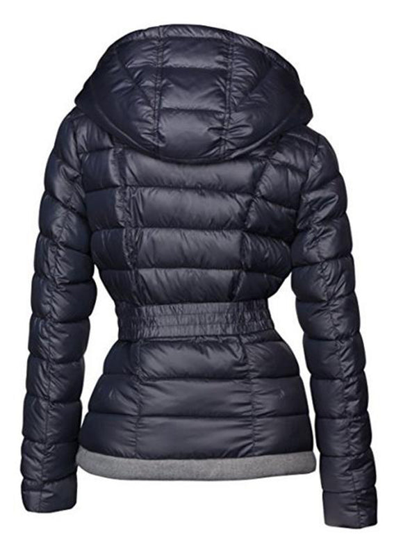 Chaqueta Acolchada Impermeable para Clima Frío - Diseño Fashion