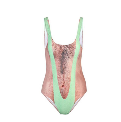 Traje de Baño Enterizo Estilo Europeo para Mujer - Bikini Moderno Europeo y Americano - Image 2
