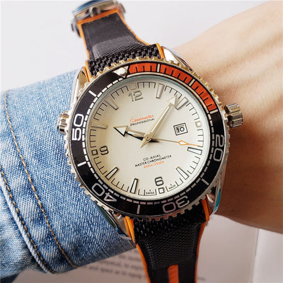 Reloj de Cuarzo Casual para Hombre - Diseño Redondo Negro - Image 5
