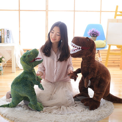 Peluche Dinosaurio Tiranosaurio Rex - Juguete Suave Triángulo Dragon