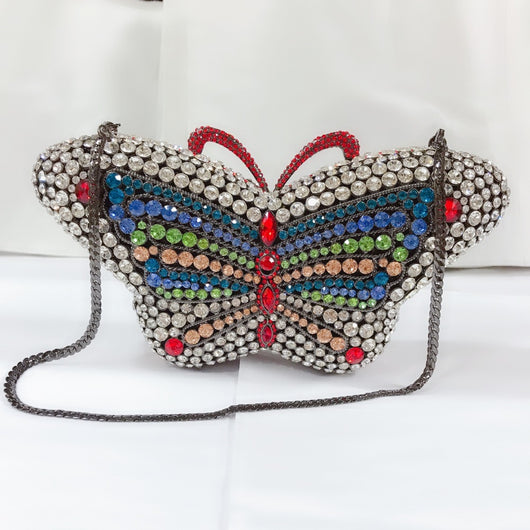 Bolso de Noche Mariposa para Mujer - Elegancia Sofisticada - Image 2