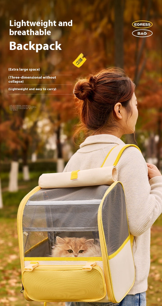 Mochila de Gran Capacidad para Mascotas - Diseño Elegante y Funcional - Image 18