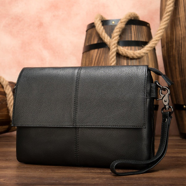 Bolso de Cuero para Negocios - Elegancia Profesional para Hombres