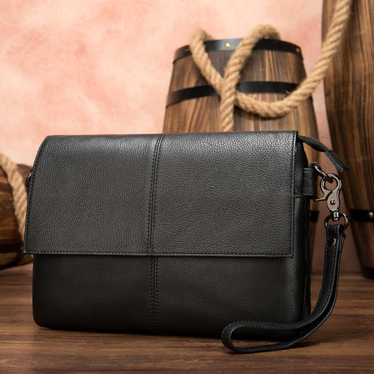Bolso de Cuero para Negocios - Elegancia Profesional para Hombres