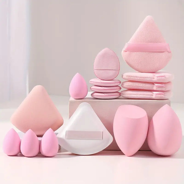 Set de Limpieza y Maquillaje con Esponja Cosmética - Kit Completo de Cuidado Facial