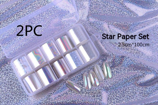 Set de 12 Láminas de Transferencia para Uñas Artísticas - Image 22