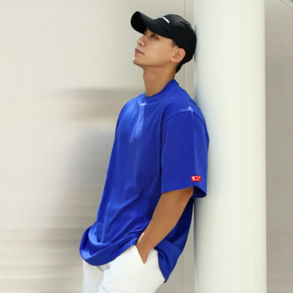 Playera Deportiva de Algodón Cuello Redondo Talla Grande