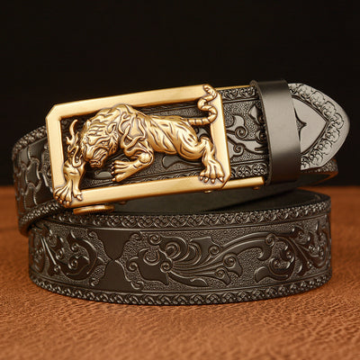 Cinturón Casual para Hombre con Hebilla Automática de Diseño Moderno - Image 12