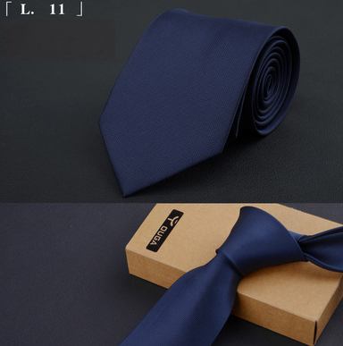 Corbata Ejecutiva Premium 8cm - Diseño Clásico Negro, Rojo y Azul