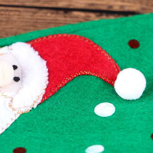 Set de Adornos Navideños para Botellas de Vino - Decoraciones Elegantes con Bolsa de Regalo - Image 2