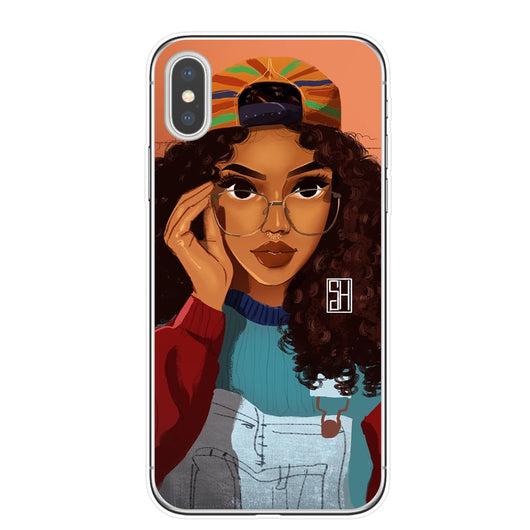 Funda para Celular con Diseño de Chica Ilustrada - Image 2